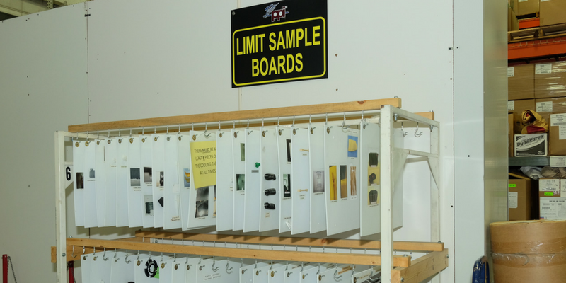 limit sample boards for quality